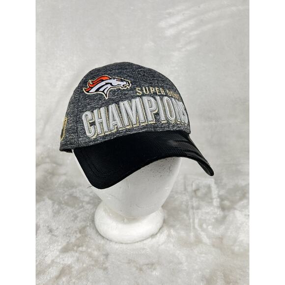New Era 9Forty Denver Broncos NFL Super bowl Champions 50 Hat Cap Adjustable - Picture 1 of 9